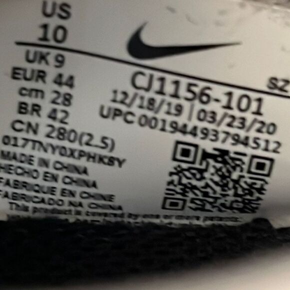 Nike Daybreak White/University Blue-Velvet Brown Sz. 10 - Picture 12 of 16